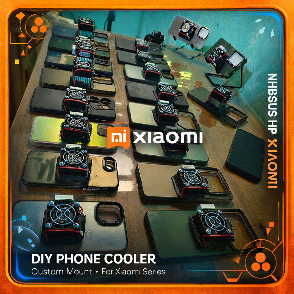 Cooler Radiator Pendingin HP Fan Cooler Case Peltier DIY Rakitan Xiaomi