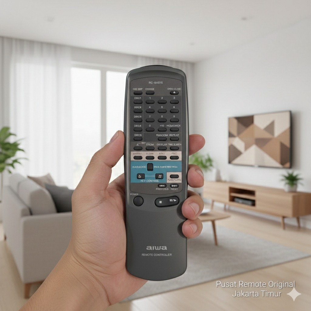 REMOTE REMOT DVD COMPO AIWA RC-6AS15 ORIGINAL ASLI