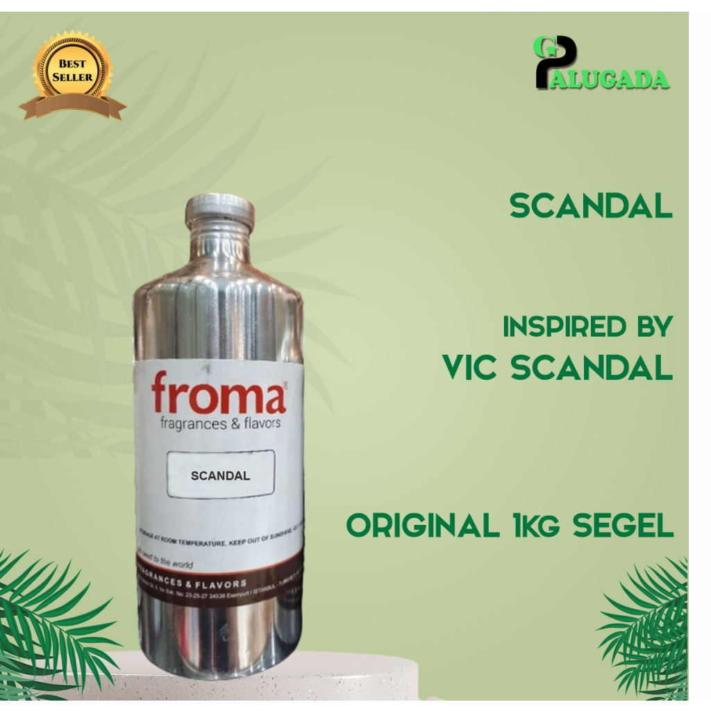 Bibit Parfum Murni SCANDAL | FROMA | 1KG SEGEL