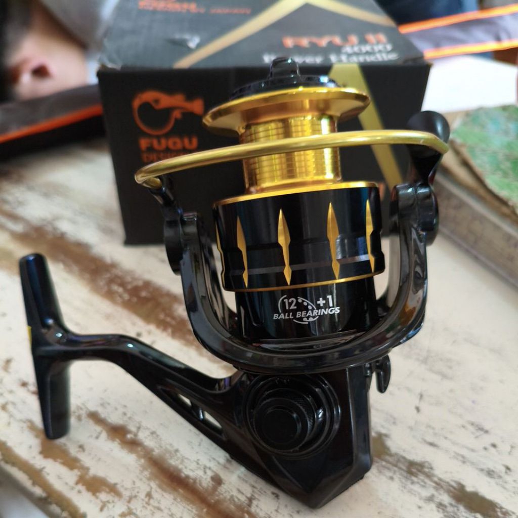 REEL PANCING IKAN FUGU RYU II 4000 POWER HANDLE