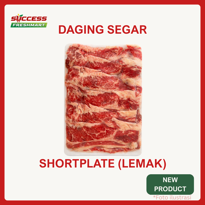 daging sapi slices shortplate 500 gram