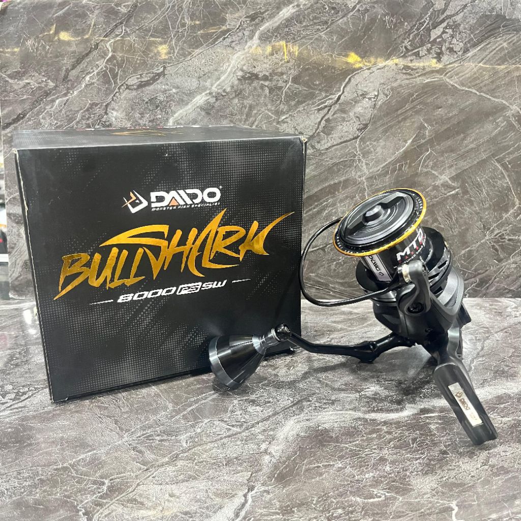 REEL PANCING IKAN SPINNING DAIDO BULLSHARK 8000 PS SW