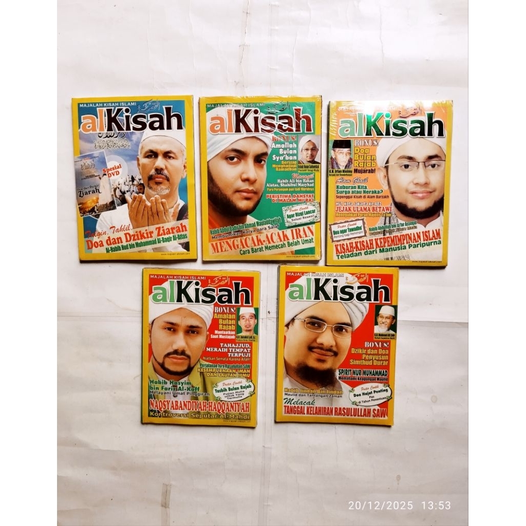 Cabutan Majalah Kisah Islami ALKISAH 2009 - Nomor lihat di Deskripsi