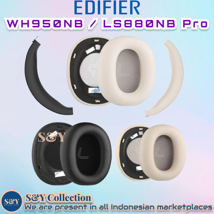 Busa Edifier WH950NB / LS880NB Pro Bantalan Earpad Earcup Ear Pad Cup Cushion Foam Spons Pengganti R