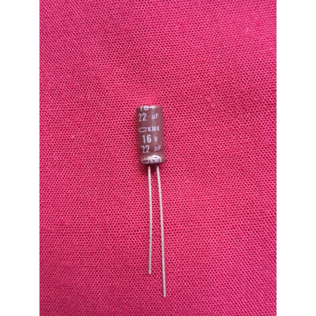 elco 22uf 16v bipolar nonpolar