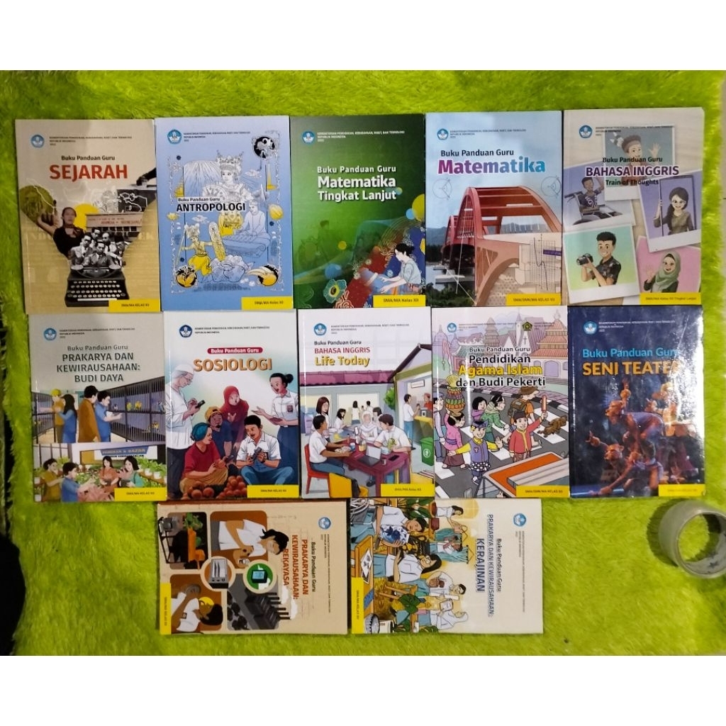 BUKU PANDUAN GURU SEJARAH ANTROPOLOGI MATEMATIKA TINGKAT LANJUT BAHASA INGGRIS TRAIN OF THOUGHTS PRA