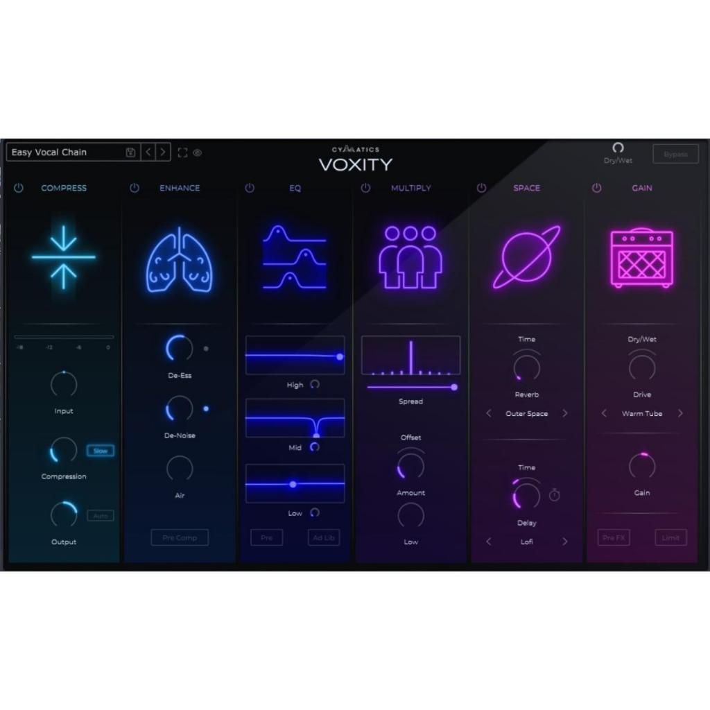 Cymatics VOXITY Vocal Mixing Plugin - vst
