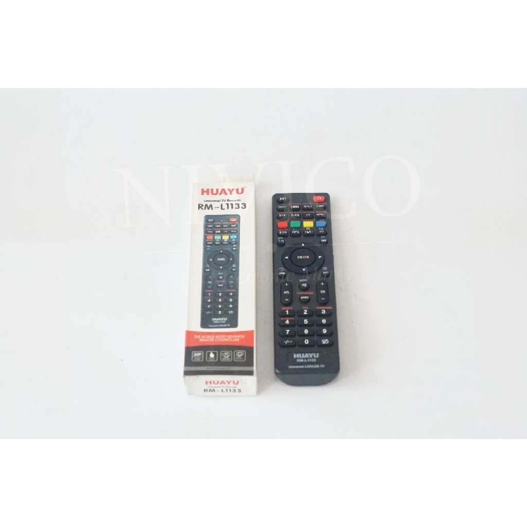 REMOT TV MULTI UNIVERSAL LCD LED HUAYU RM-L1133