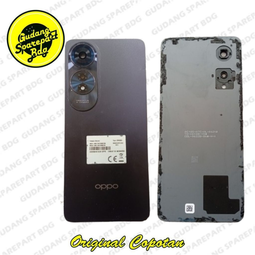 Backdoor Tutup Belakang Oppo A60 Second Copotan