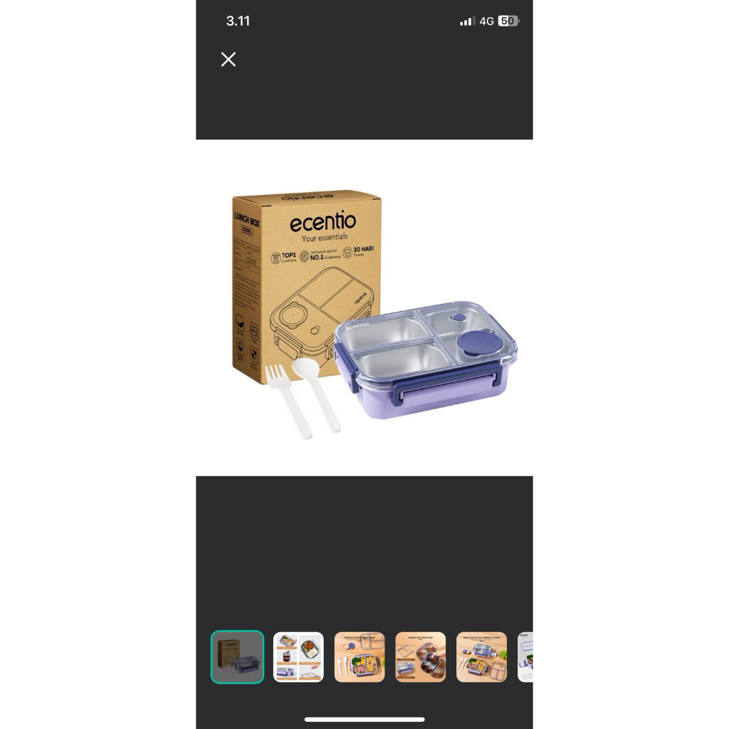 lunch box ecentio