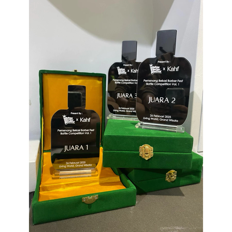 Plakat Akrilik UV print Box Bludru | Thropy Akrilik UV print Box Bludru | Piala akrilik UV print