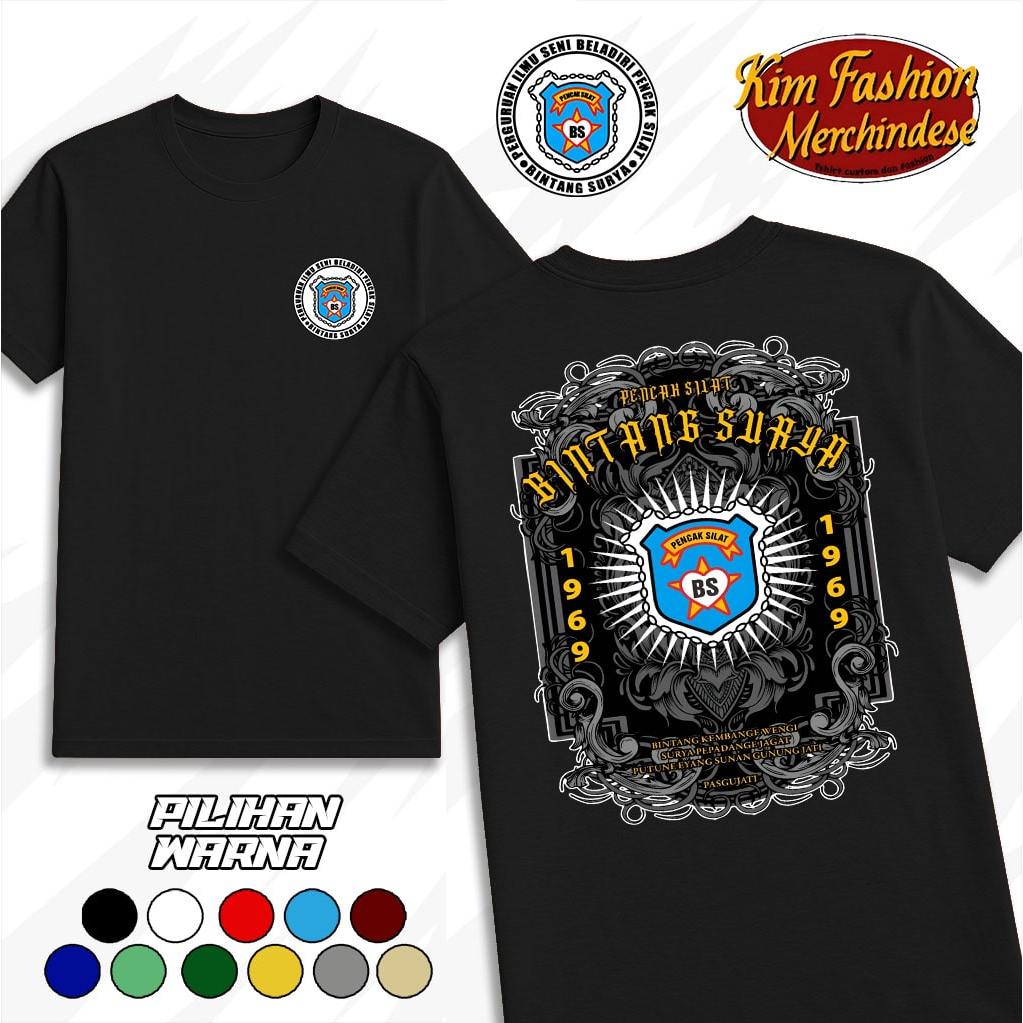 KIMFASHION988 - KAOS PENCAK SILAT BINTANG SURYA - KAOS BINTANG SURYA 1969 TERBARU VIRAL
