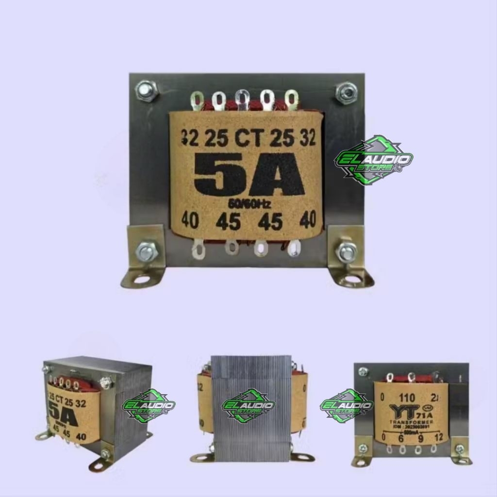 Trafo 5A kecil CT 45V / Travo 5Amper Kecil CT45 Kualitas Terbaik