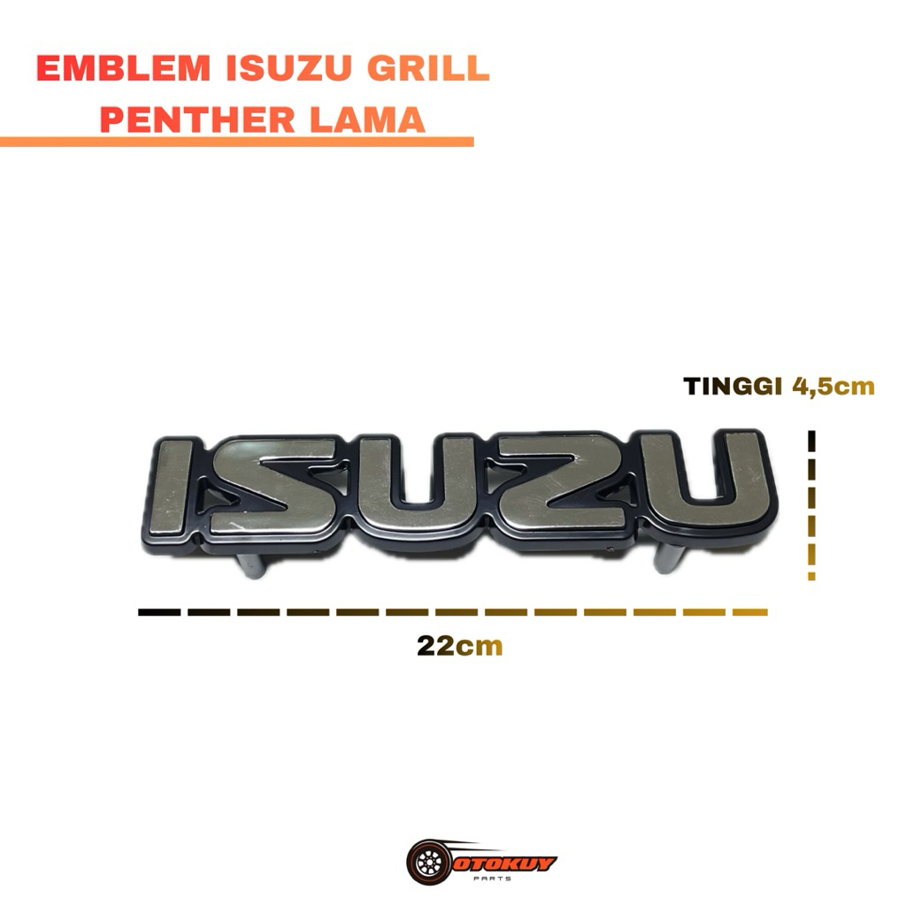 Emblem Logo Isuzu Grill Panther Lama