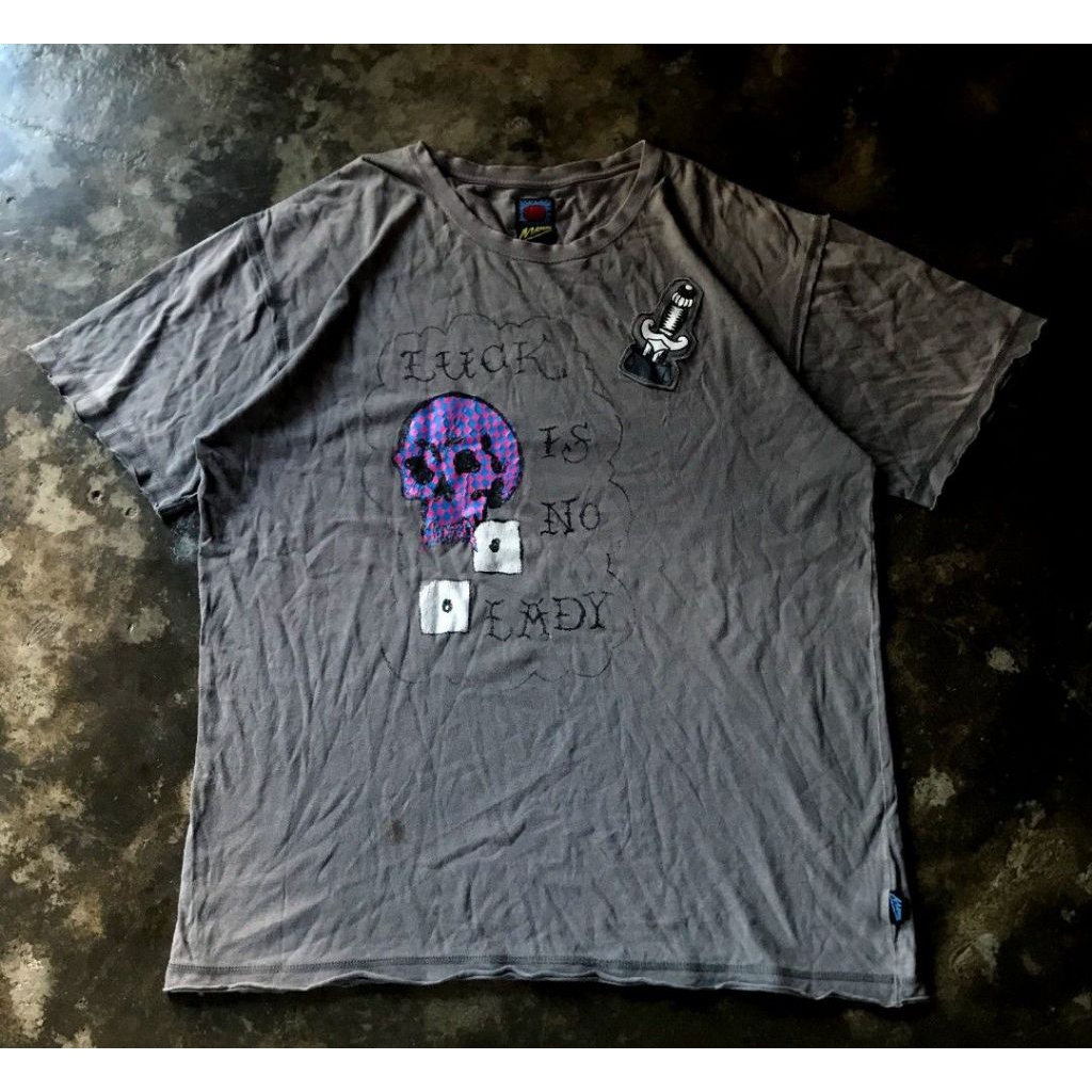 VTG MAMBO SKULL SURF GRAPHIC TEE