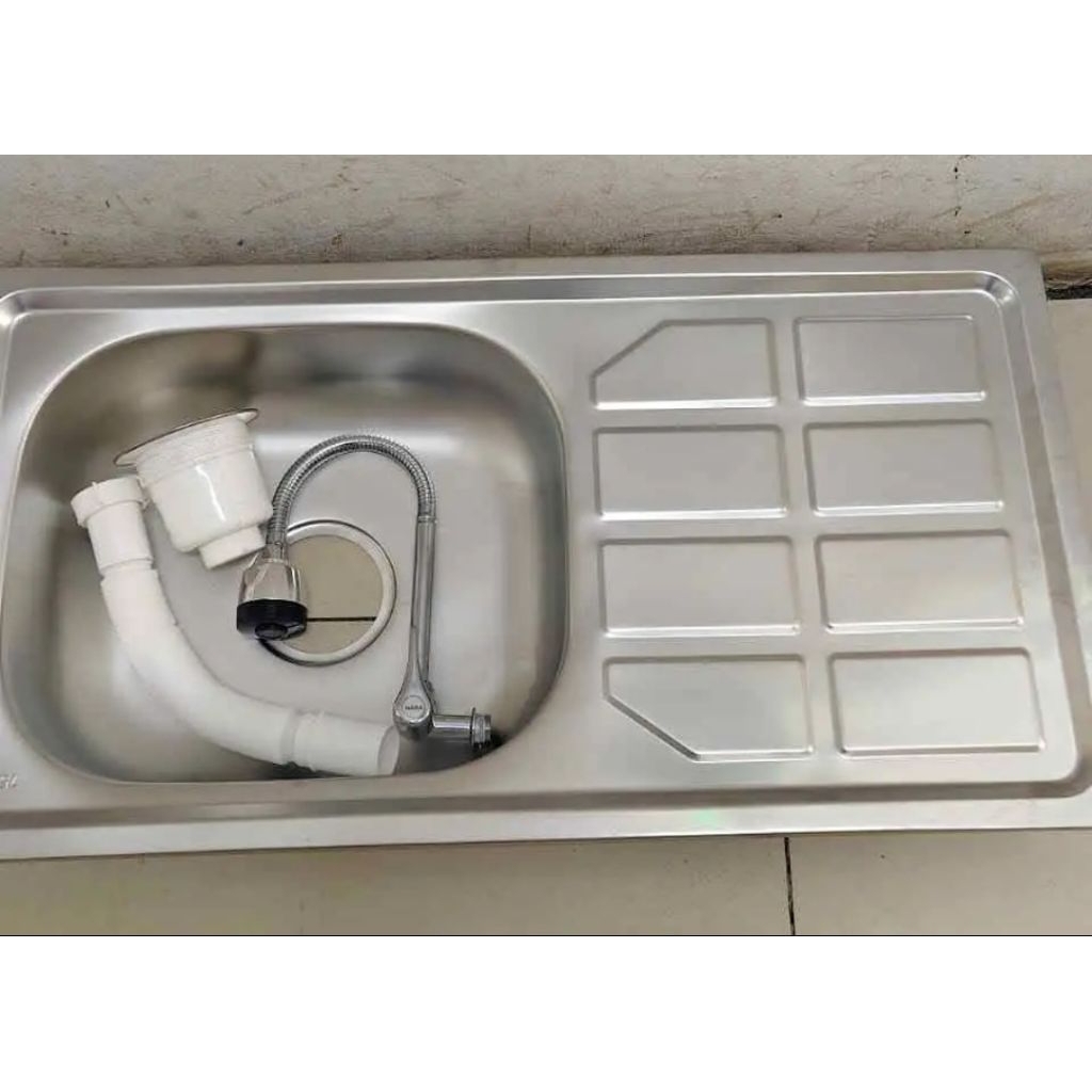 Bak cuci piring ukuran 7540 stainless