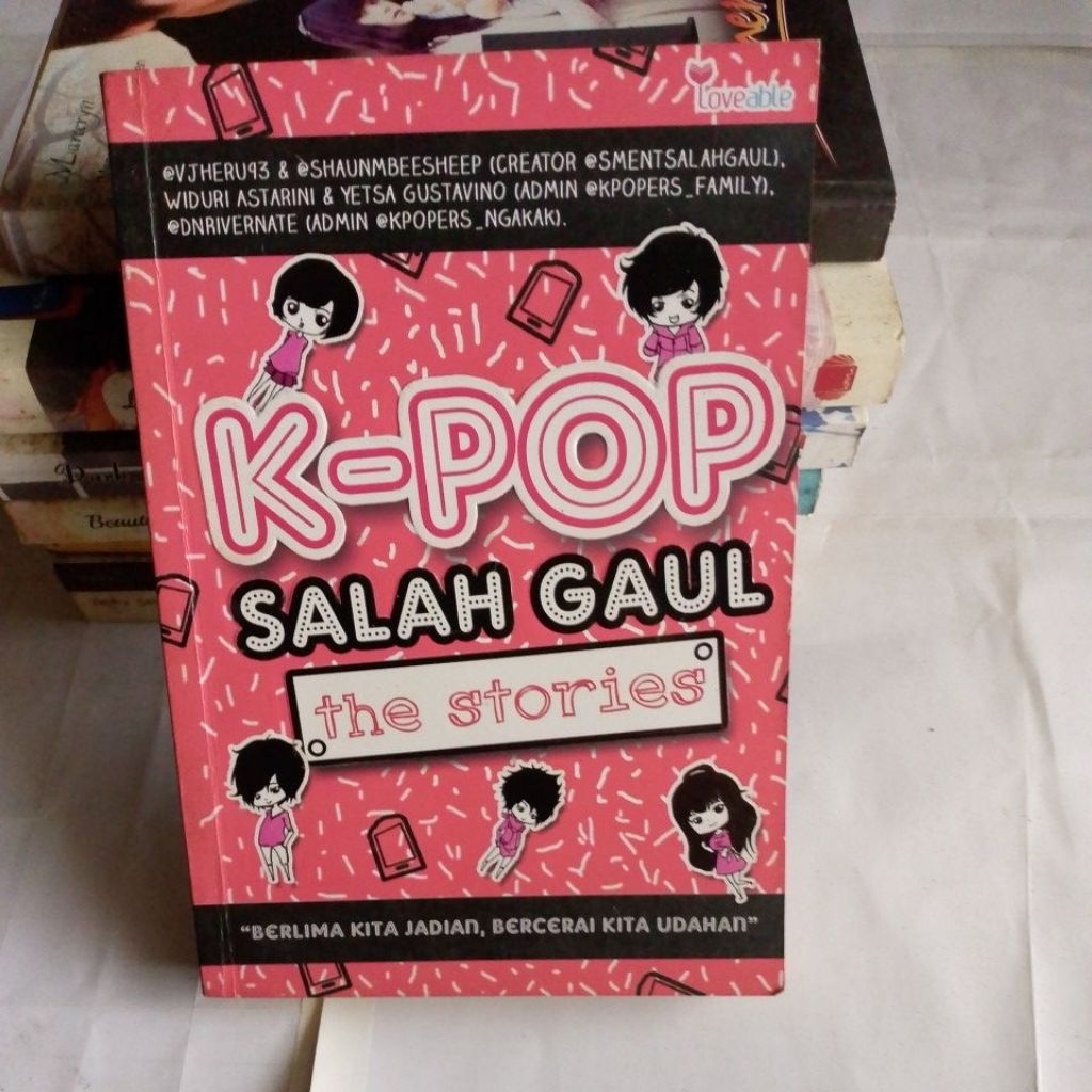 BUKU K- POP SALAH GAUL THE STORIES