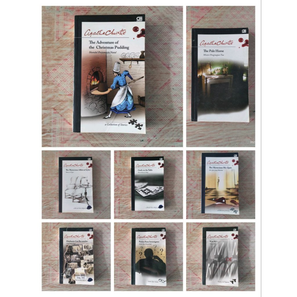Preloved Novel Misteri Agatha Christie