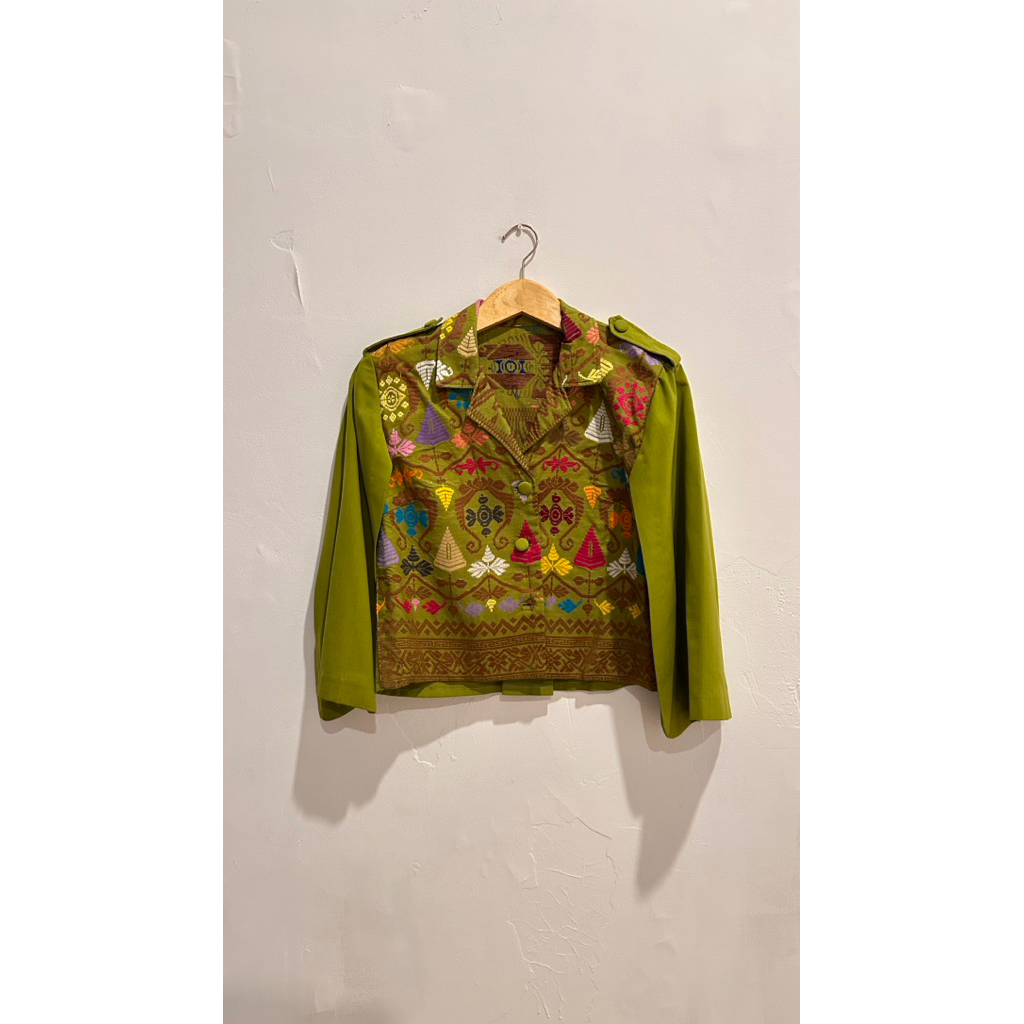 Blazer outer kain rang2 Bali original