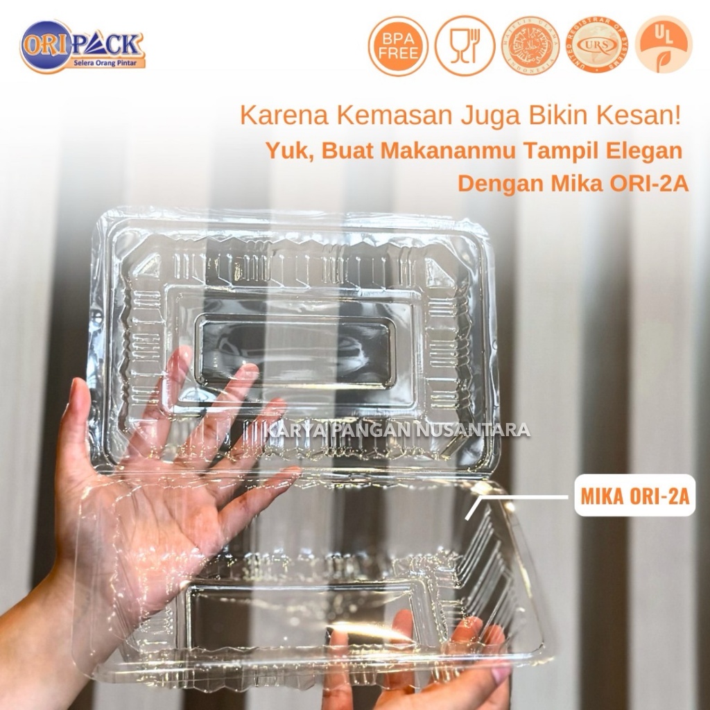MIKA PLASTIK MIKA KUE MIKA MAKANAN MIKA 2A MIKA KEMASAN MAKANAN FOOD GRADE PACK