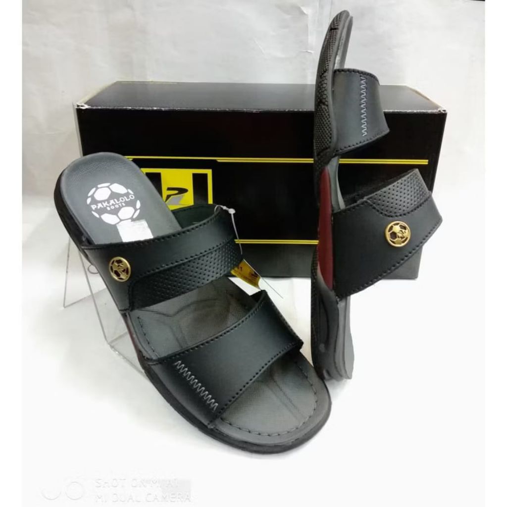 Pakalolo Boots - Sandal Kulit Pria Casual Slip On N0933 *Best Seller*