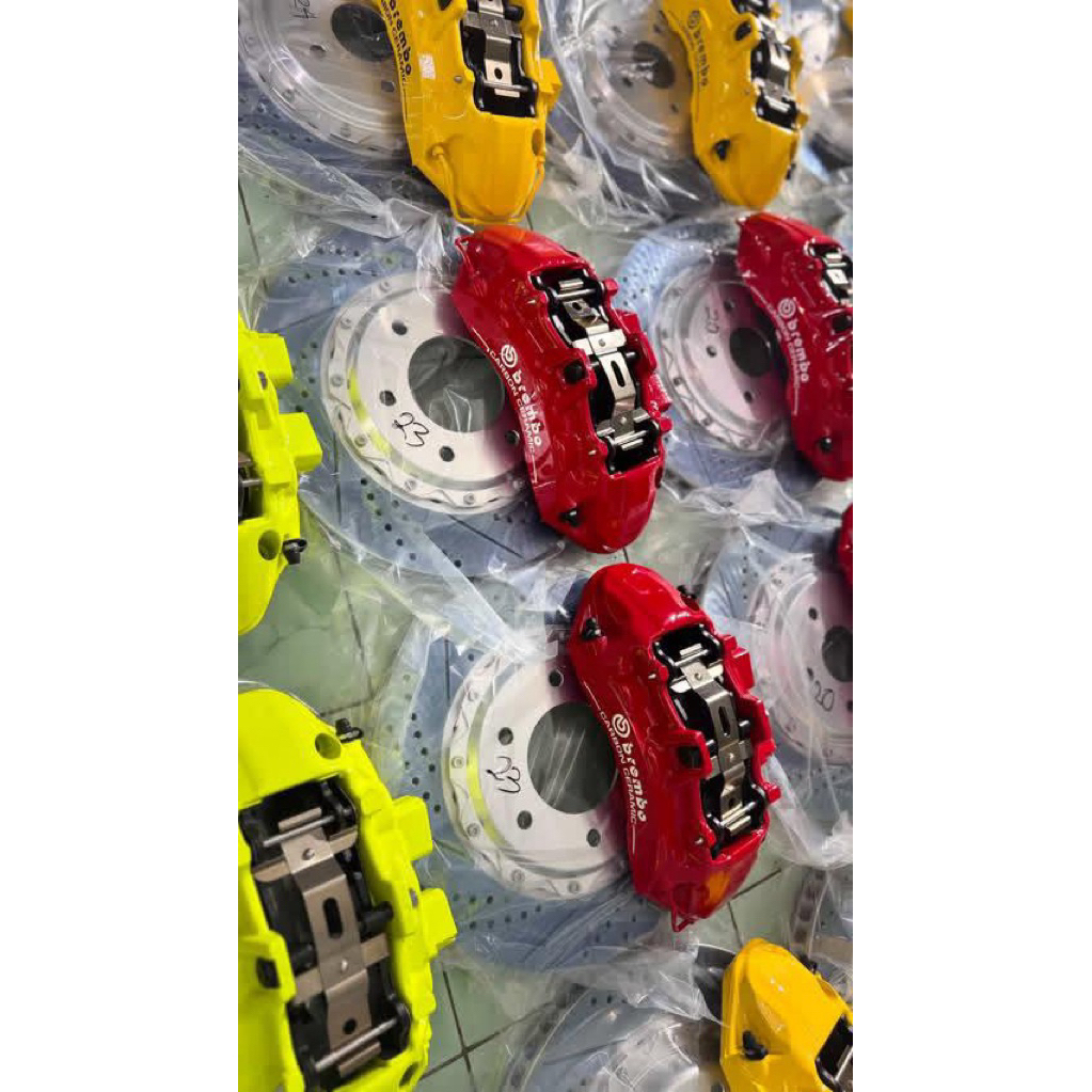 BBK BREMBO CTSV 6 POT INNOVA REBORN 2KD FORTUNER VNT VRZ PAJERO DAKAR DLL