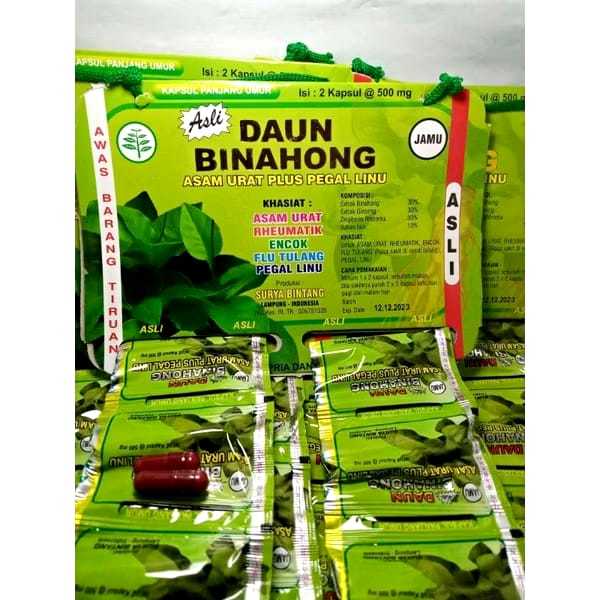 Kapsul Daun Binahong Asli