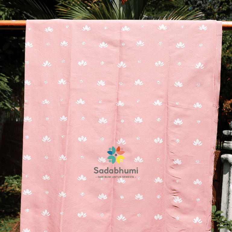 Kain Batik Cap Premium – Batik Handmade Eksklusif Motif Padma Nude Limited Edition | Batik Padma