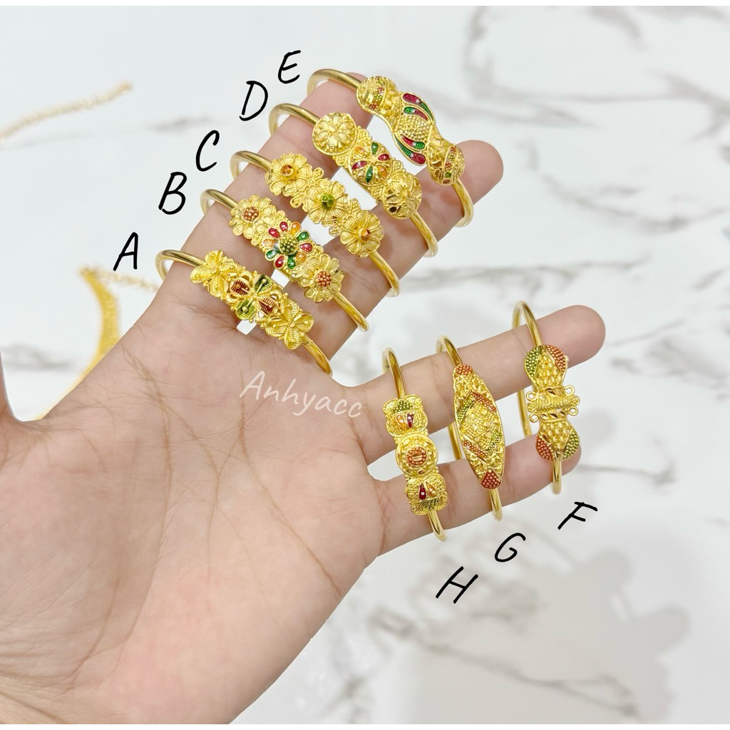 Gelang Dubai anak ukuran all size