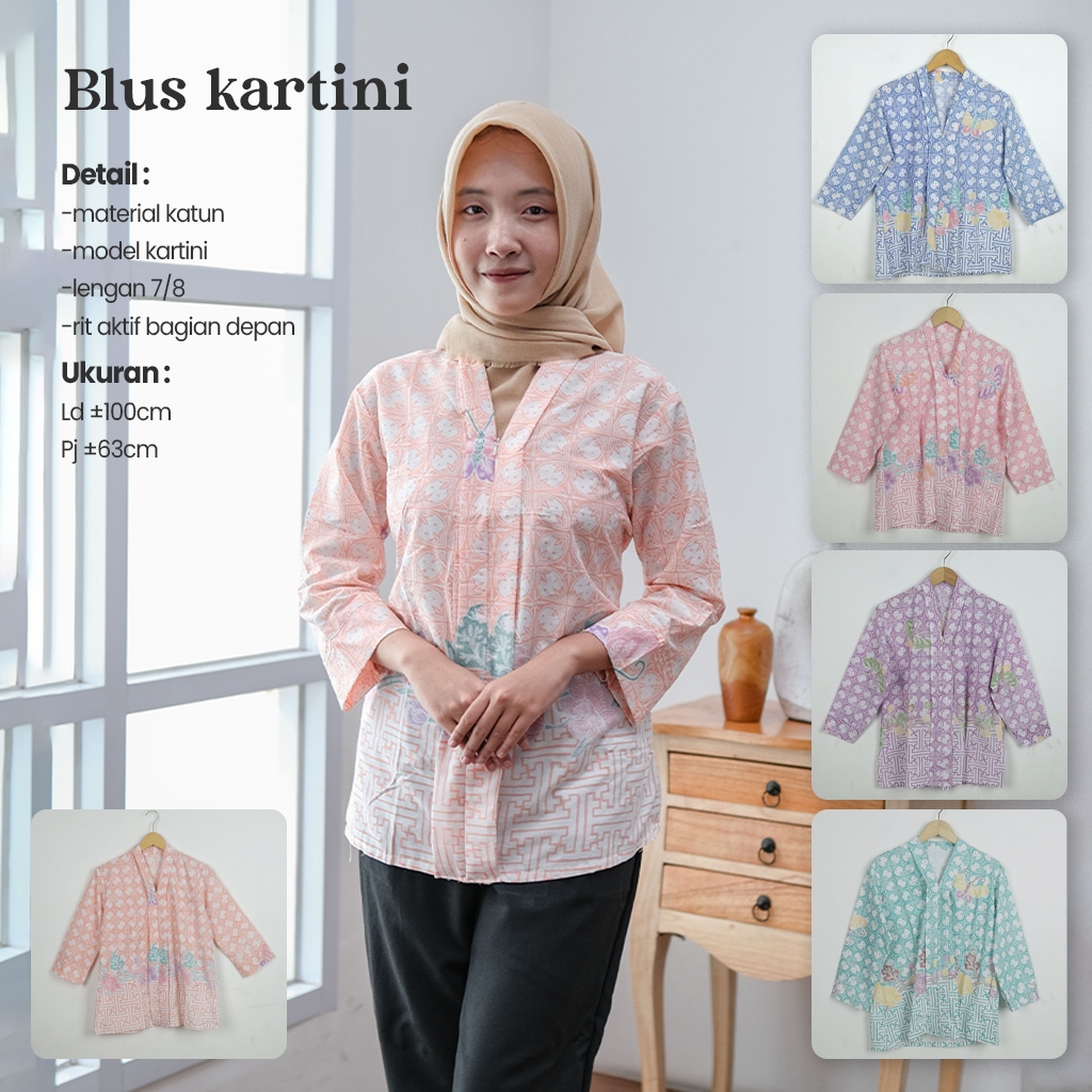 Blus kartini - sekar ayu batik