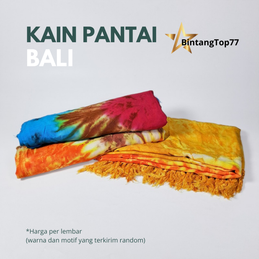 Kain Bali / Kain Pantai Bali Sarung Sarong Pantai Bali Motif / Sarung Motif