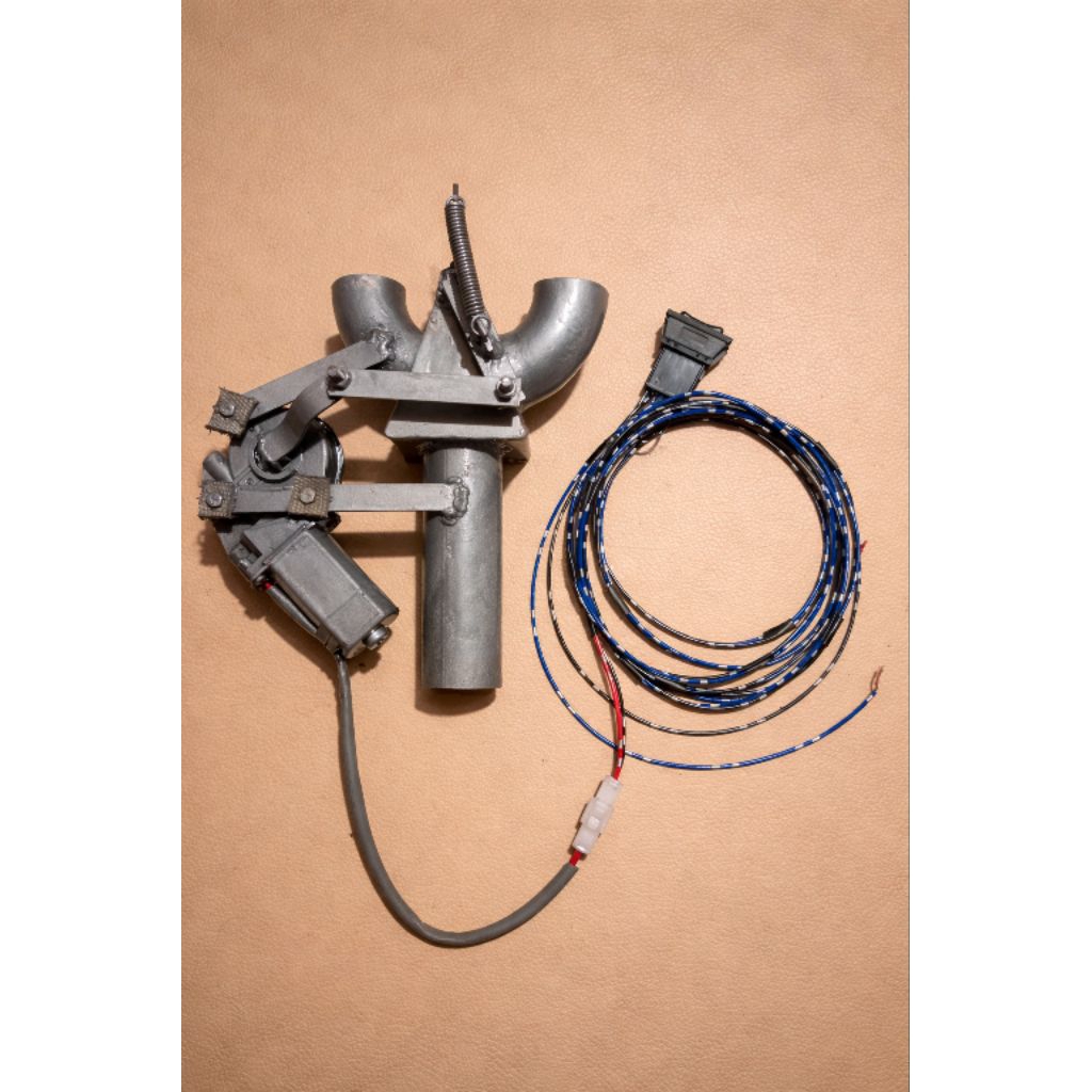 valvetronic knalpot tombol 2 suara(katup pembagi suara knalpot mobil)