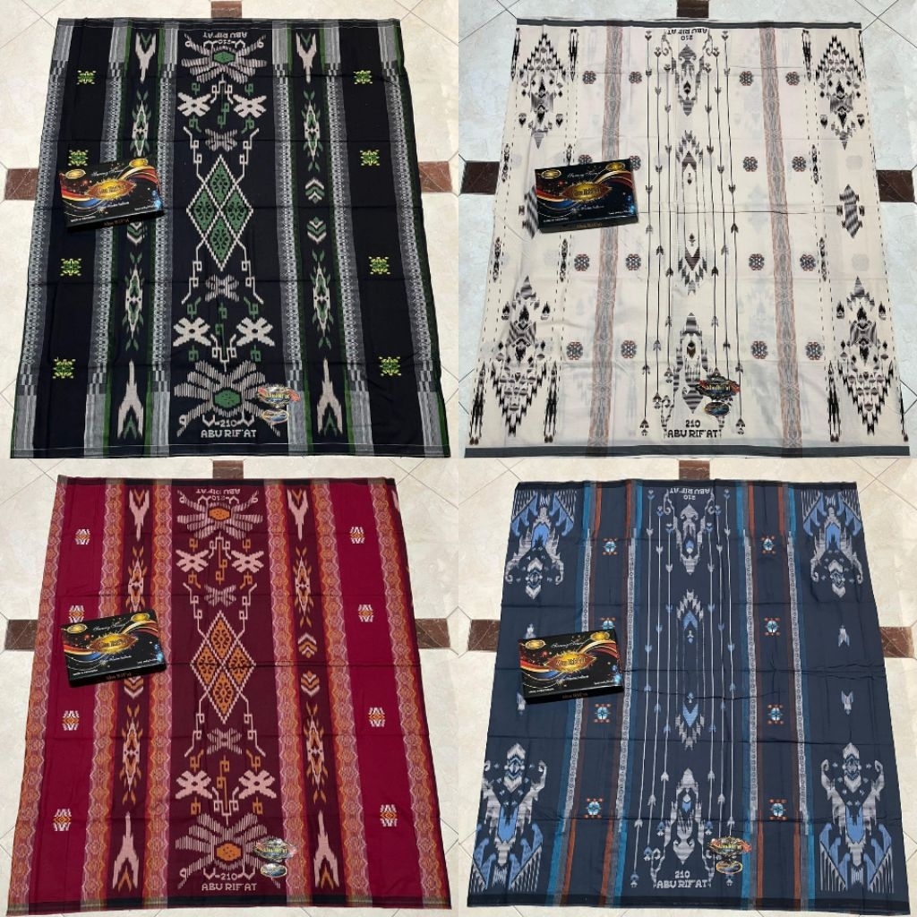 Sarung ABU RIF'AT Songket Motif BHS