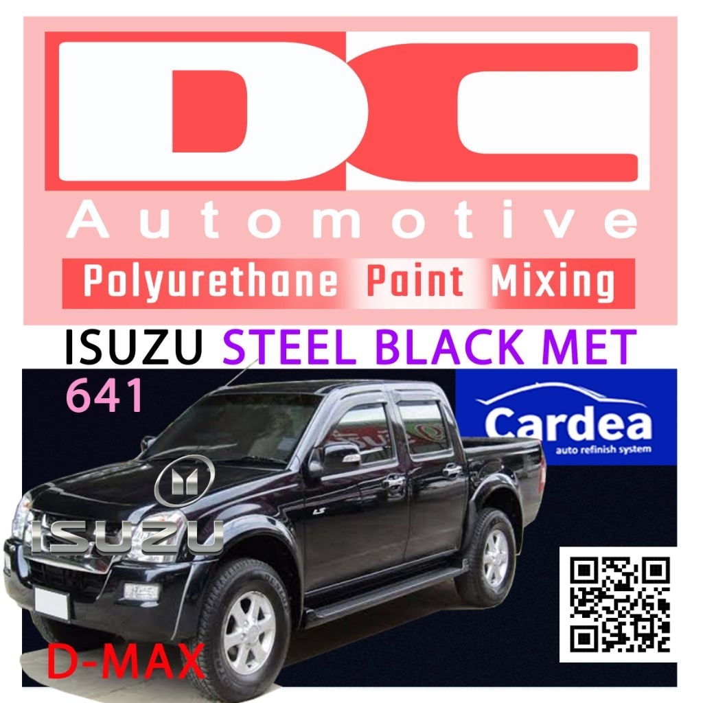 Cat PU Cardea Isuzu D-Max Steel Black Metallic 641