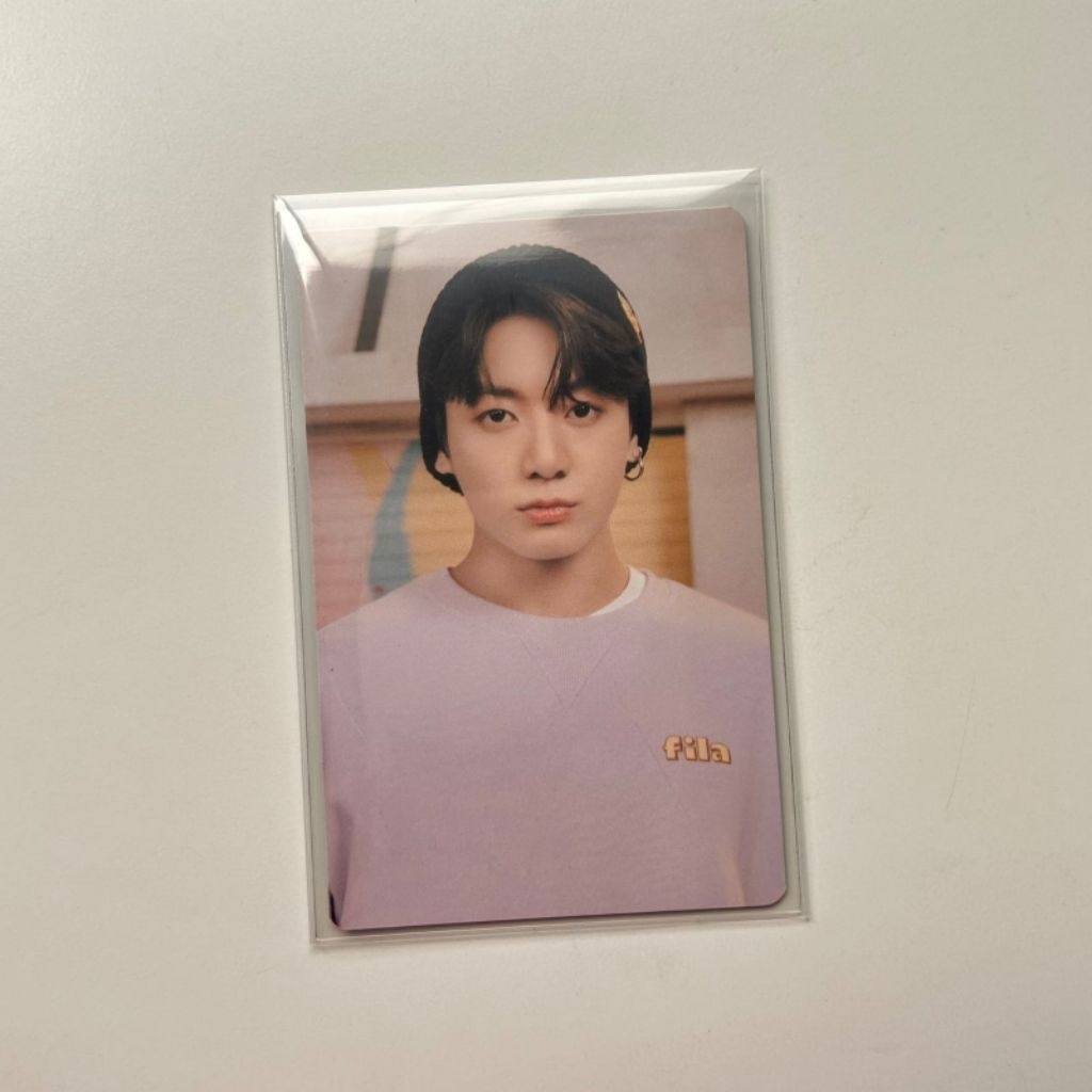 BTS x FILA Dynamite Official Jungkook Photocard