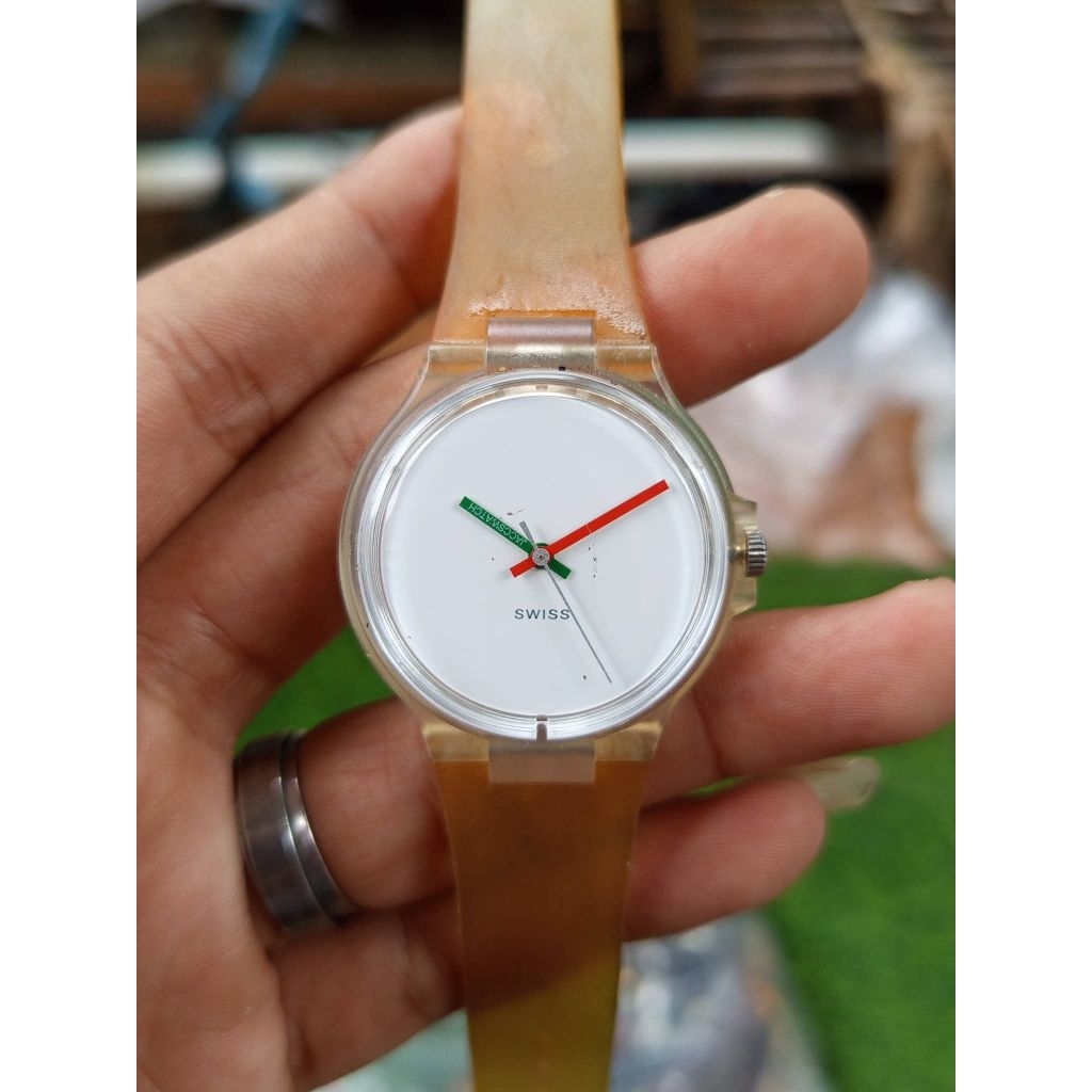 Jam tangan merk JACCSWATCH (ORIGINAL)SWISS made