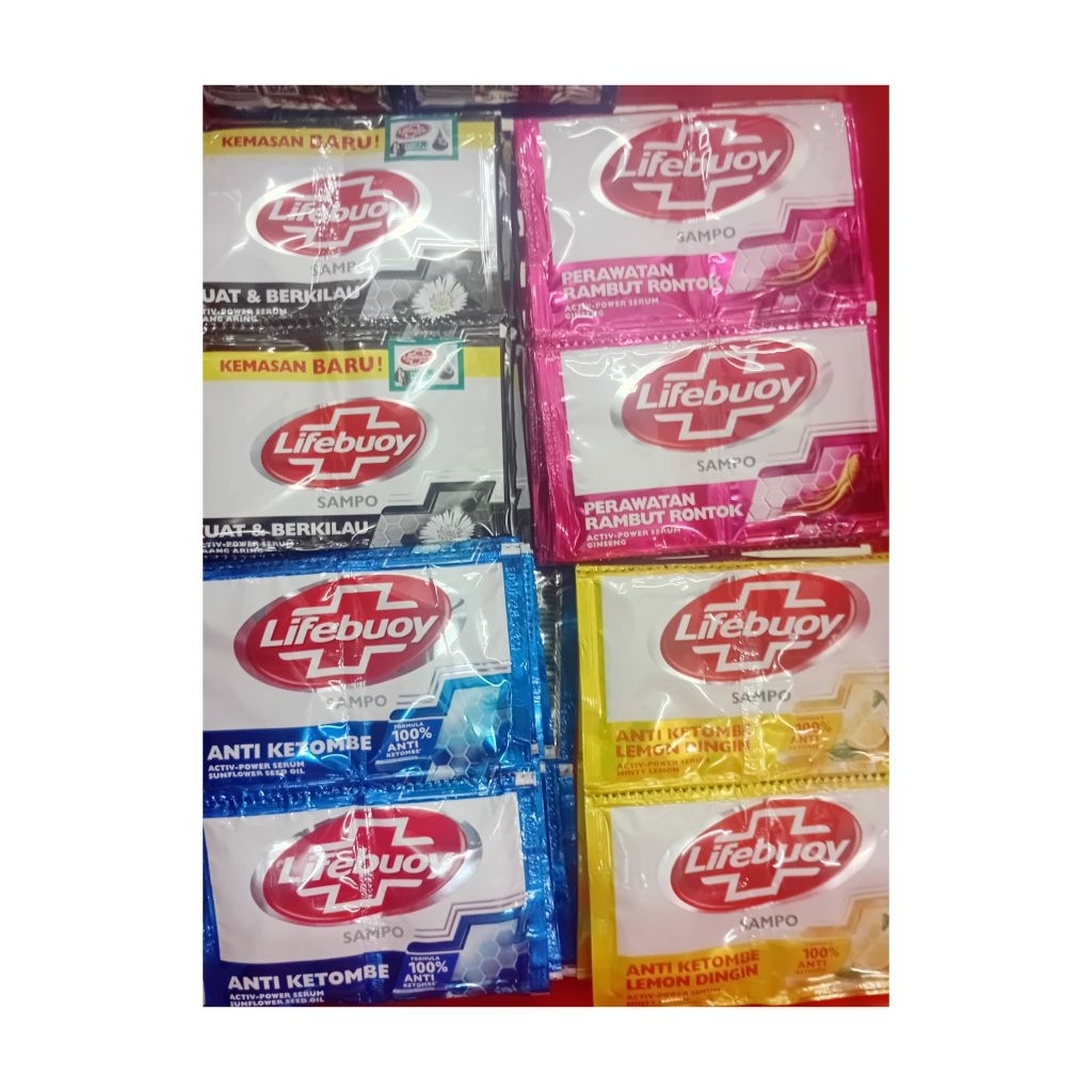 Lifebuoy shampoo Renteng 12 Sachet