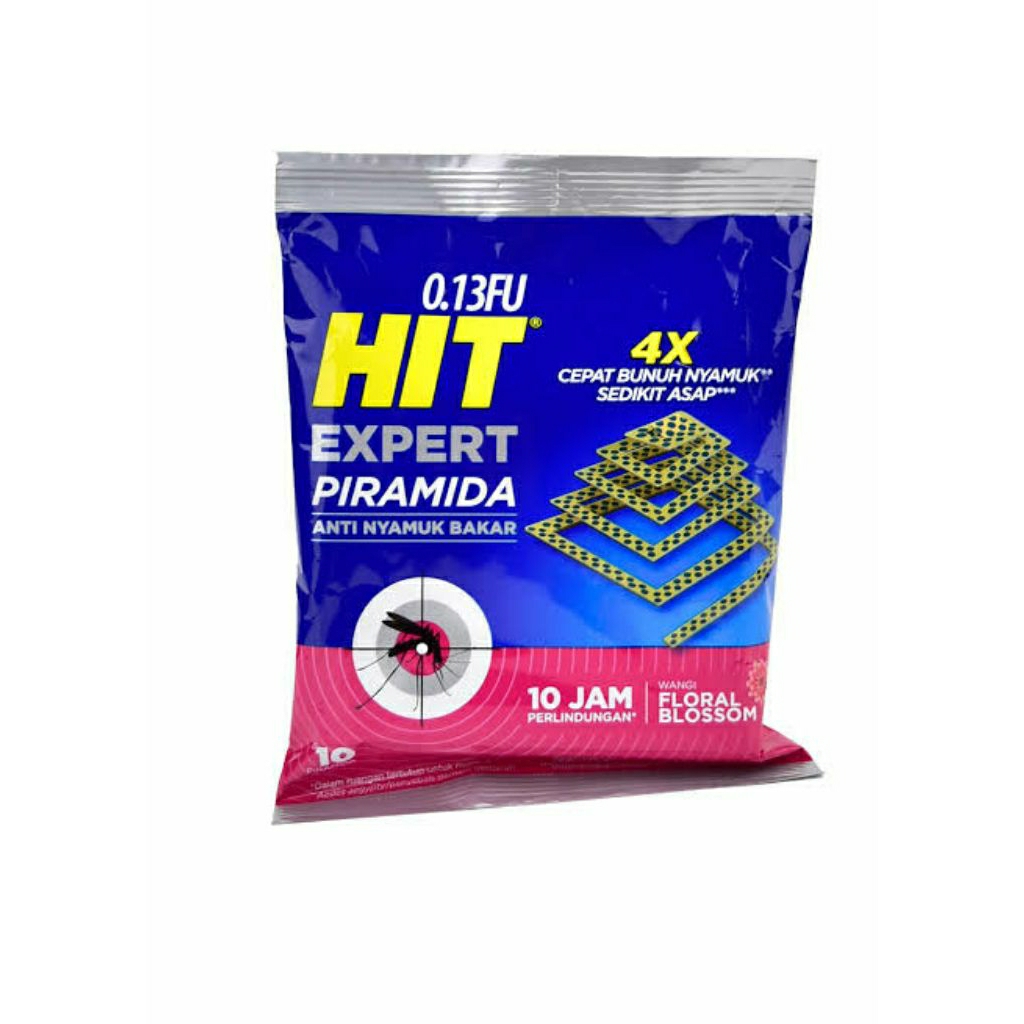 HIT BAKAR KERTAS EXPERT PIRAMIDA FLORAL OBAT NYAMUK