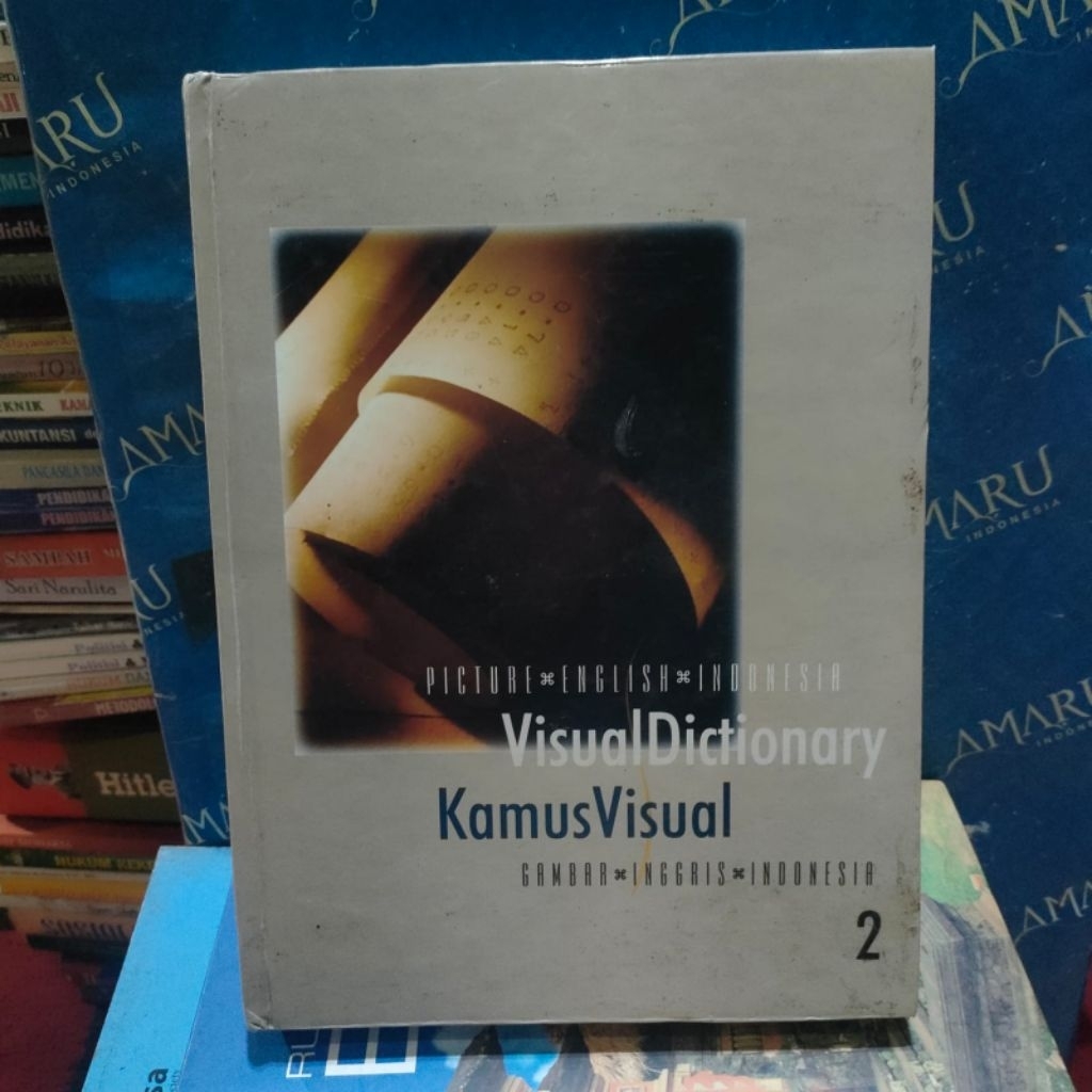 ORIGINAL BUKU KAMUS VISUAL DICTIONARY KAMUS VISUAL HARD COVER