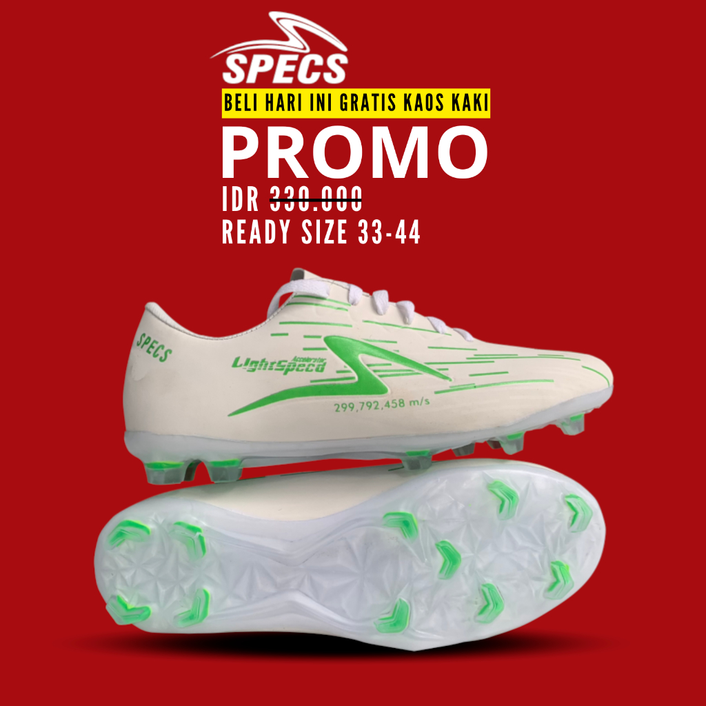 Cod Sepatu BolaDewasa Dan Anak Specs LightSped Reborn Grade Original Terbaru Unisex Dewasa Best Sell