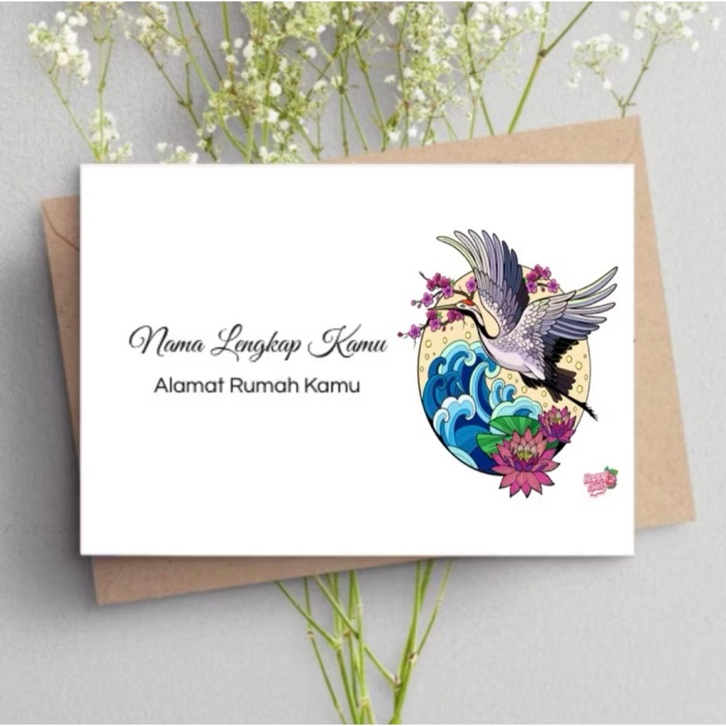 AMPLOP KONDANGAN WAYANG CUSTOM | Isi 25 Pcs