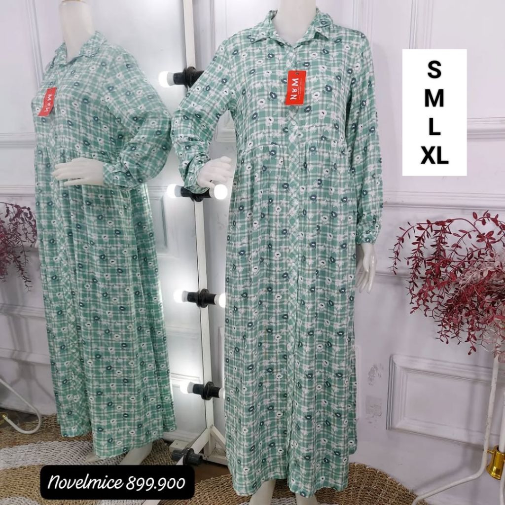 Gamis Bunga Novel Mice