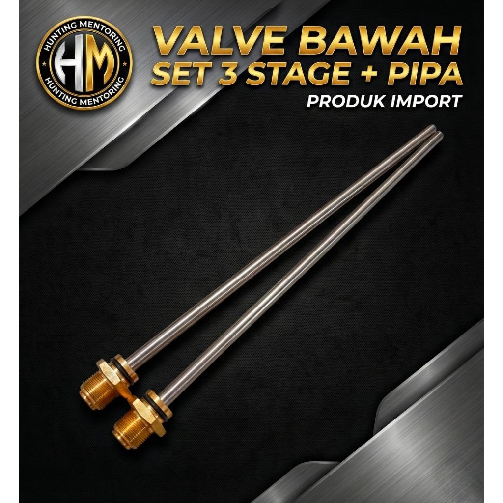 Valve bawah set + batang piva, valve rumah piston set, valve 3 stage + piva, sparepart pompa pcp