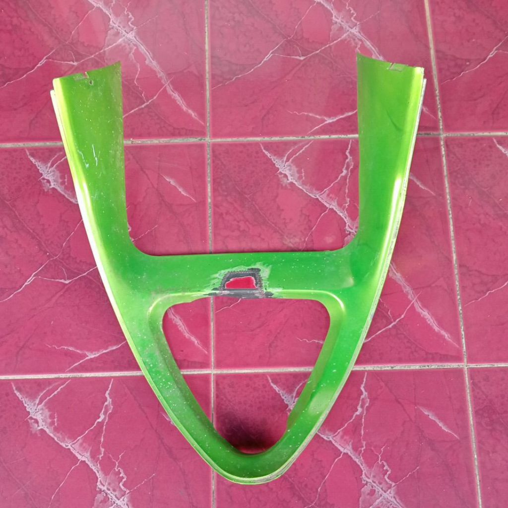 clowing inner fairing sambungan bawah fairing ninja rr old hijau bekas original