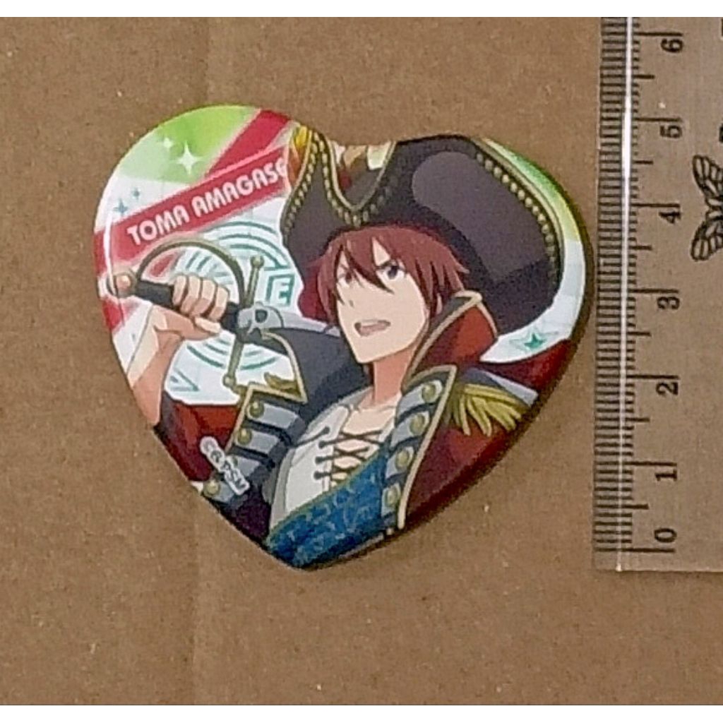 Pin/ Badge Anime The iDOLM@STER SideM Official License (anda pilih)
