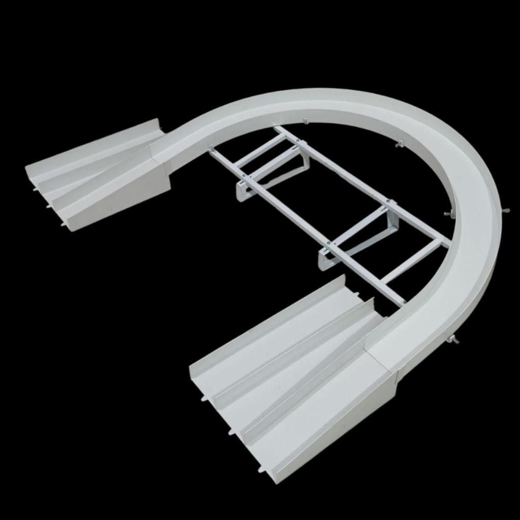 TRACK FLYOVER 20* / TREK FLYOVER TAMIYA [ BAHAN PVC PUTIH ]