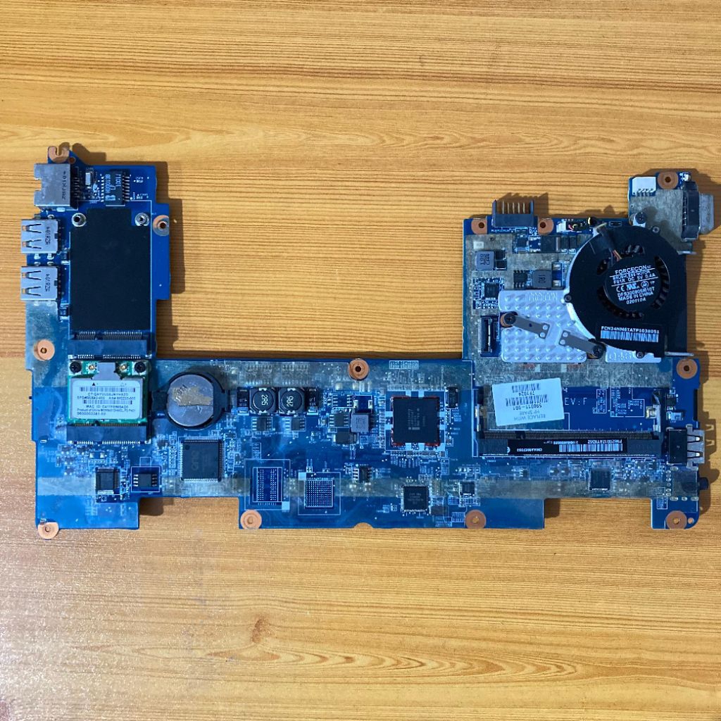 Motherboard HP mini 210-1014TU kondisi mati
