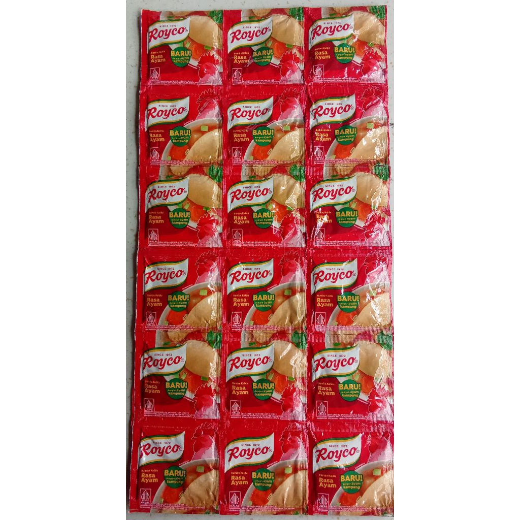 3 renceng Royco ayam/Royco renceng/Royco ayam/3 renceng Royco/royco