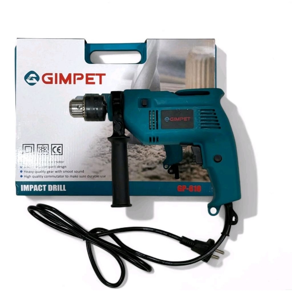 Mesin Bor listrik Merek Gimpet set