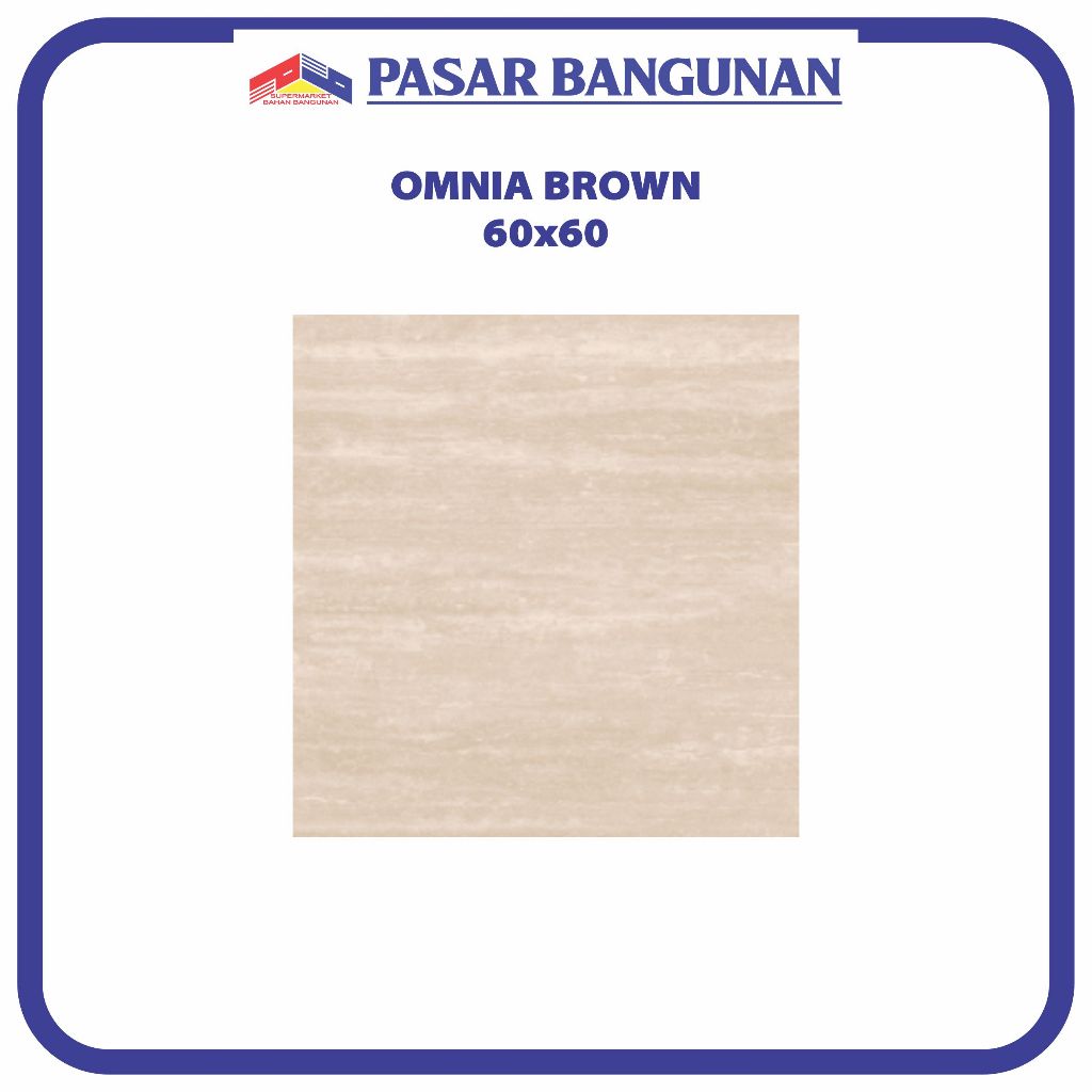KERAMIK 60x60 HABITAT OMNIA BROWN